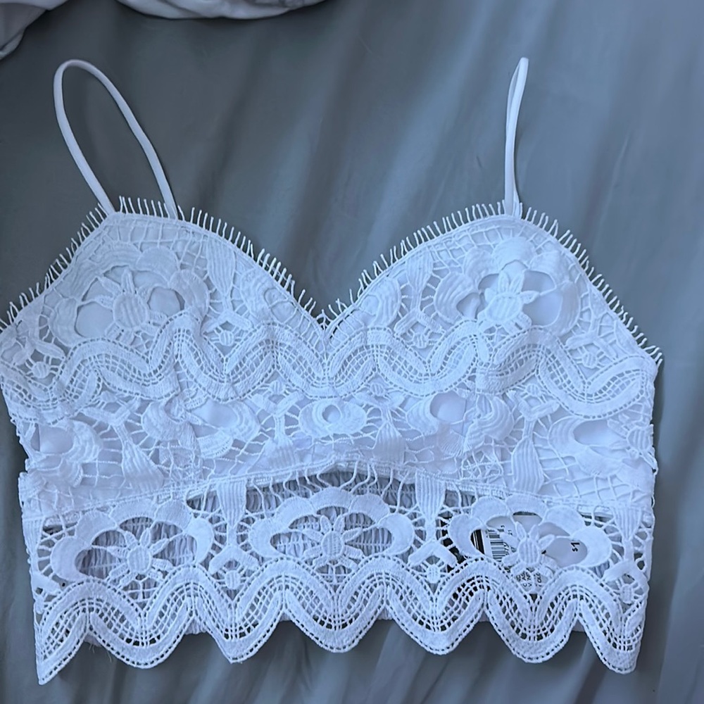 white top lace